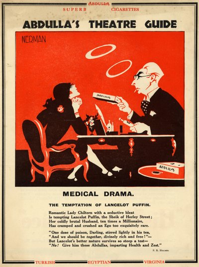 Abdulla cigaretter, 1928 av Nerman
