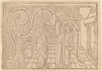 Sida från "Song of Songs": 2nd Edition av Netherlandish 15th Century