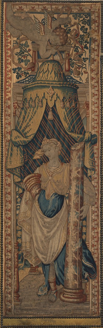 De fyra kardinaldygderna: styrka av Netherlandish 16th Century