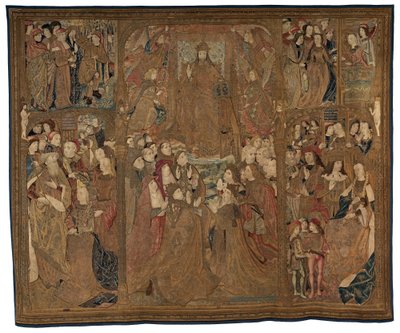 Kristi triumf ("Mazarintapeten") av Netherlandish 16th Century