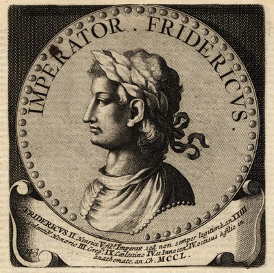 Helige romerske kejsaren Fredrik II. av Netherlandish School
