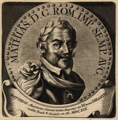 Helige romerske kejsaren Matthias. av Netherlandish School