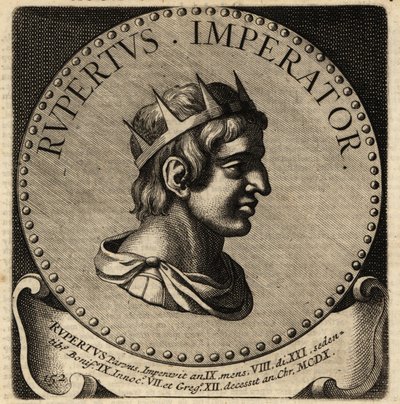 Helige romerske kejsaren Rupert. av Netherlandish School