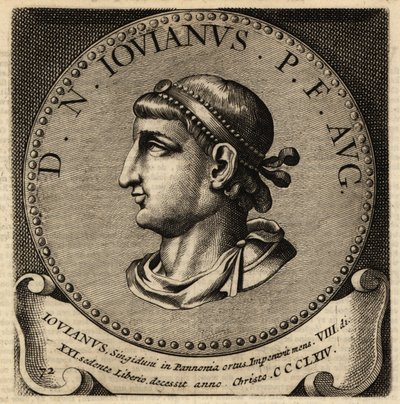 Porträtt av den romerske kejsaren Jovian, av Netherlandish School