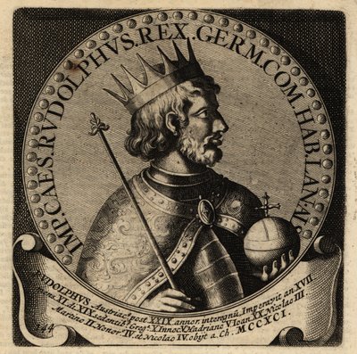 Rudolf I, kung av Tyskland. av Netherlandish School