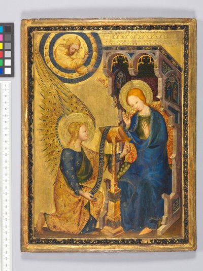 Bebådelsen, c.1380 av Netherlandish School