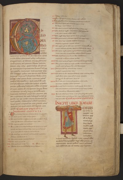Stavelotbibeln, Add MS 28107, f.102r av Netherlandish School
