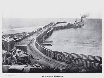 New Plymouth, Nya Zeeland: New Plymouth Breakwater (s/v foto) av New Zealand Photographer