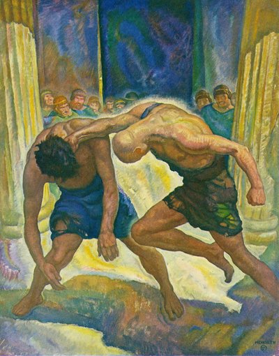 Tiggarnas kamp av Newell Convers Wyeth
