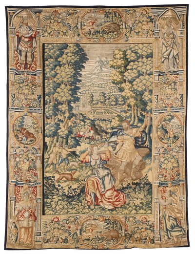 Mytologisk viltparksväv, 1600-talets första fjärdedel av Nicasius Aerts