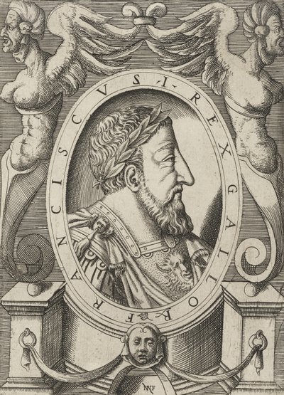 Frans I av Frankrike, pub. C. 1568 av Niccolò Nelli