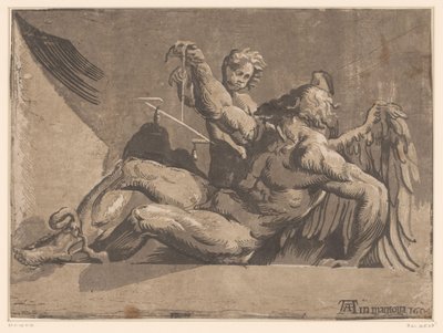 Saturnus av Niccolò Vicentino (attributed to)