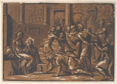 The Adoration of the Magi, 1540-50., 1540-50. av Niccolò Vicentino.