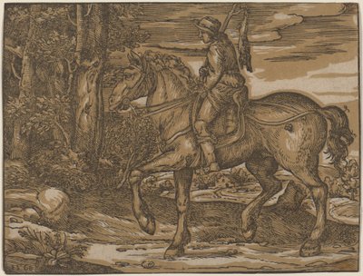 Jägare till häst av Niccolo Boldrini