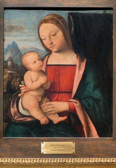 Madonna och barn, 1510-1520 av Niccolò Pisano
