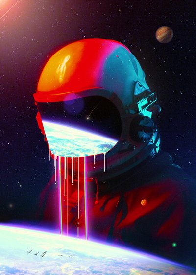 Astronaut Earthscape Flow av Nicebleed