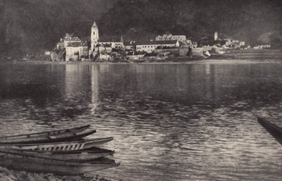 På Donau (svartvitt foto) av Nichol Elliot