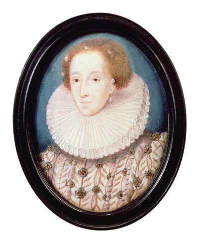 Miniatyr av drottning Elizabeth I av Nicholas Hilliard