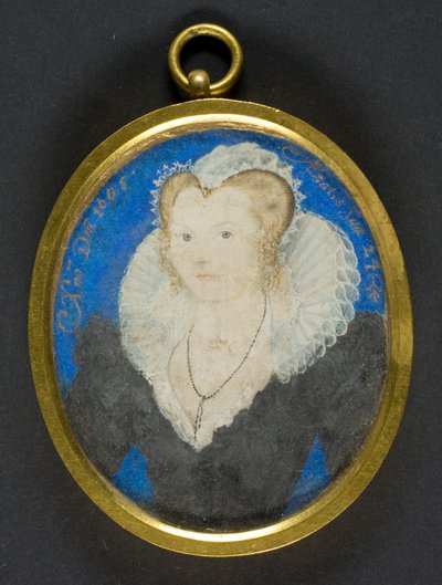 Porträtt av en engelsk dam av Nicholas Hilliard