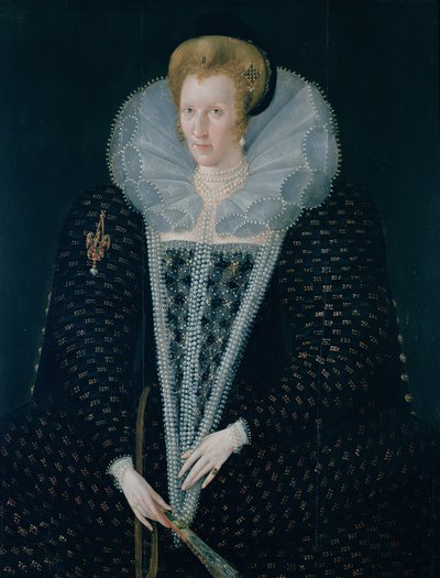 Drottning Elizabeth I (1533-1603) av Nicholas Hilliard