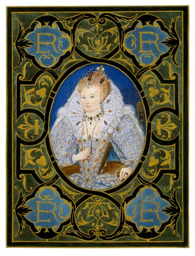 Drottning Elizabeth I, 1500-talet, 1896. av Nicholas Hilliard