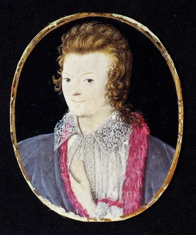 Okänd yngling, c.1595 av Nicholas Hilliard