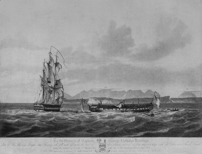 En tre dagars jakt och fångst, c1809 av Nicholas Pocock