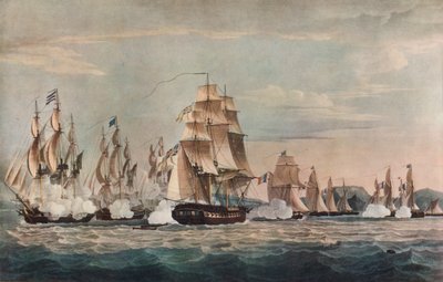 Fångst av Sparviére, c1811 av Nicholas Pocock