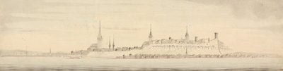 Vy över Revel, Estlands huvudstad av Nicholas Pocock