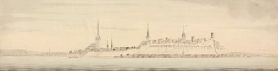 Vy över Revel, Estlands huvudstad av Nicholas Pocock