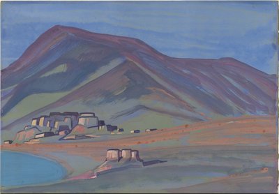 Albumblad, 1932 av Nicholas Roerich