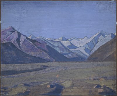 Från Kurul mot Karakorumkedjan, 1926 av Nicholas Roerich