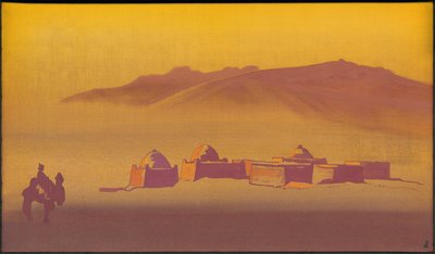 Karakirghizes, 1932 av Nicholas Roerich