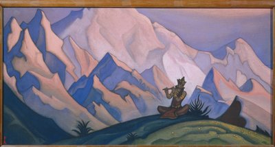 Krishna par Roerich, Nicholas (1874-1947) av Nicholas Roerich