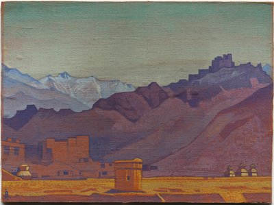 Vägen till Tibet, 1925 av Nicholas Roerich