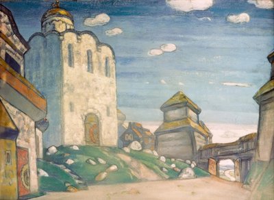 Katedralen i Putivl av Nicholas Roerich