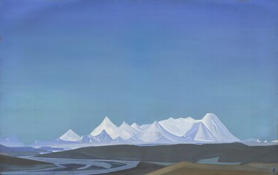 Den största och heligaste av Tangla, 1932 av Nicholas Roerich