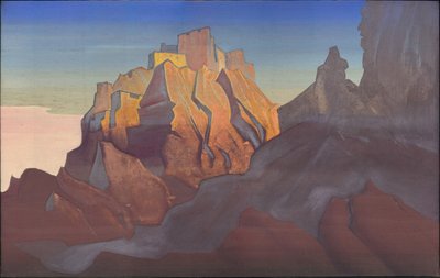 Tibetanskt fäste av Nicholas Roerich