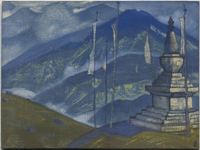 Waves of Mist, "Himalayan"-serien, 1924 av Nicholas Roerich