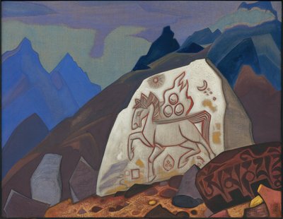 Vit sten, 1933 av Nicholas Roerich