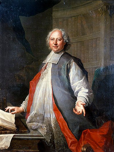 Porträtt av en man, möjligen Abbe Augustin-Claude Geoffroy D