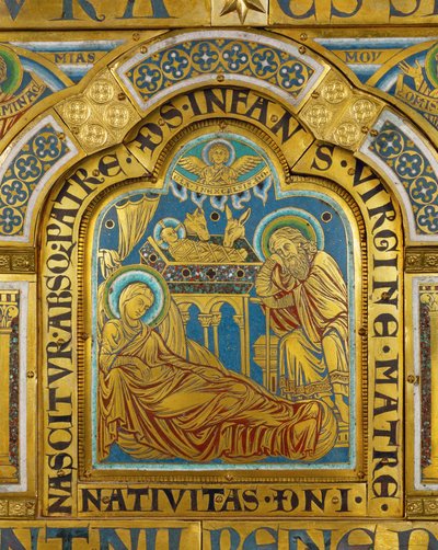 Födelsekyrkan, från Verdun-altaret ... av Nicholas of Verdun