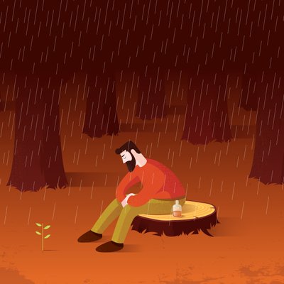 Livet går vidare, 2015 (digital) av Nick Diggory