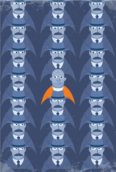 Watching the Detectives, 2015 (digital) av Nick Diggory