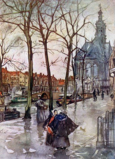 Turfmarket Canal, Haag av Nico Jungman