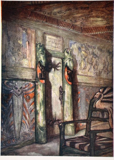 Rum av Munthe på Holmencollen, 1905 av Nico Jungman