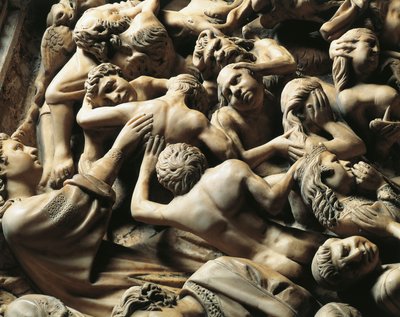 Den sista domen (marmor) av Nicola Pisano
