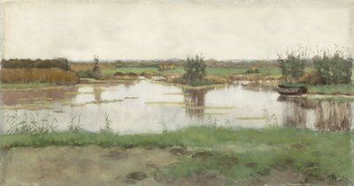En damm på en äng av Nicolaas Bastert