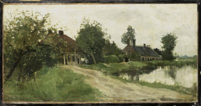 Nära Breukelen på Vecht av Nicolaas Bastert