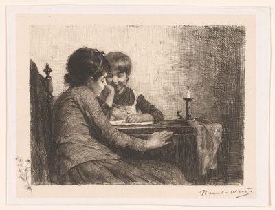 konstuppskattning av Nicolaas van der Waay (signed by artist)